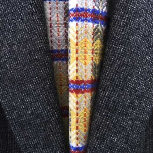 Wollschal Rautenmuster aus dem irischen Donegal